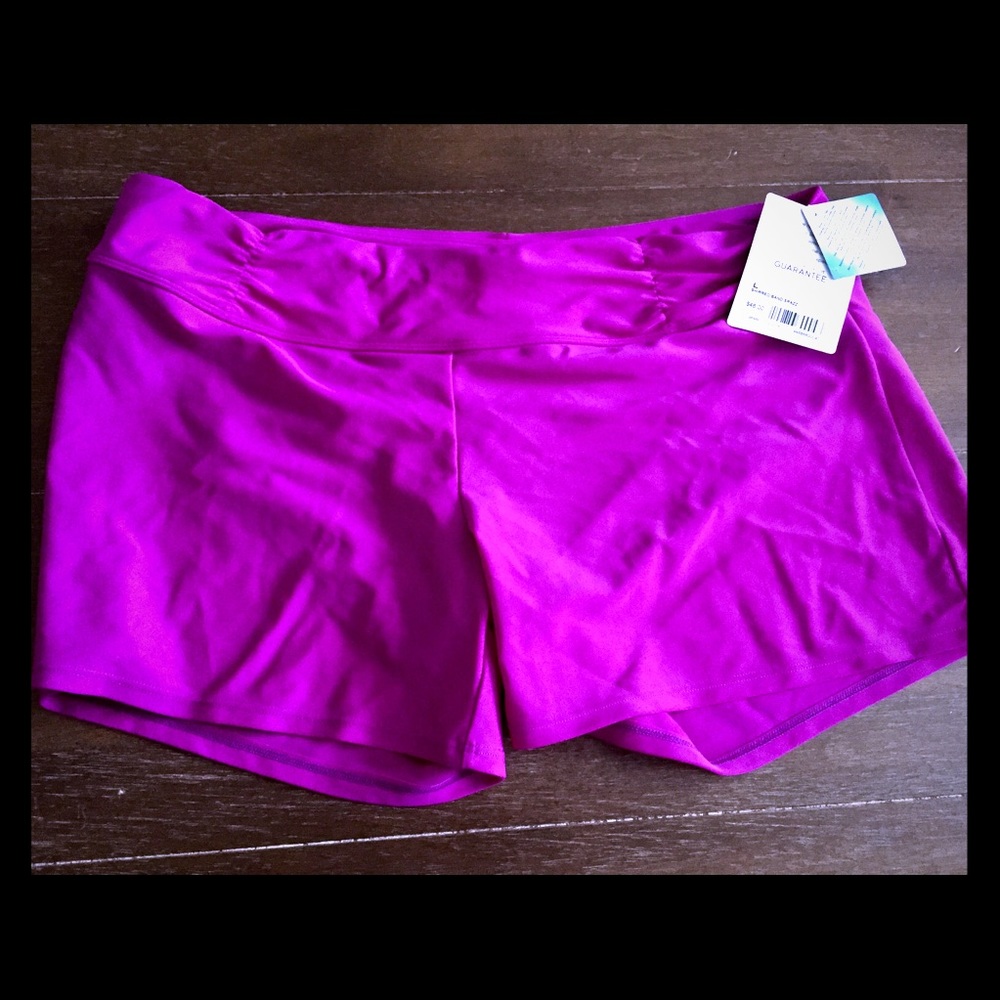 Athleta swim shorts, new with tags