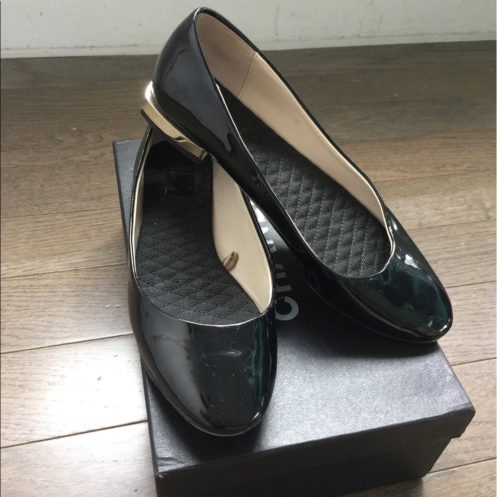 Zara Geometric Flats