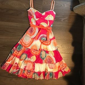 BCBG Tie Die dress