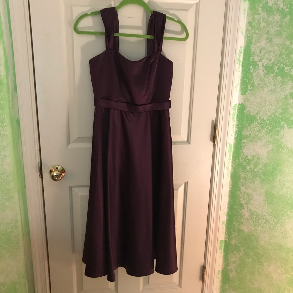 David's Bridal Tea Length Dress