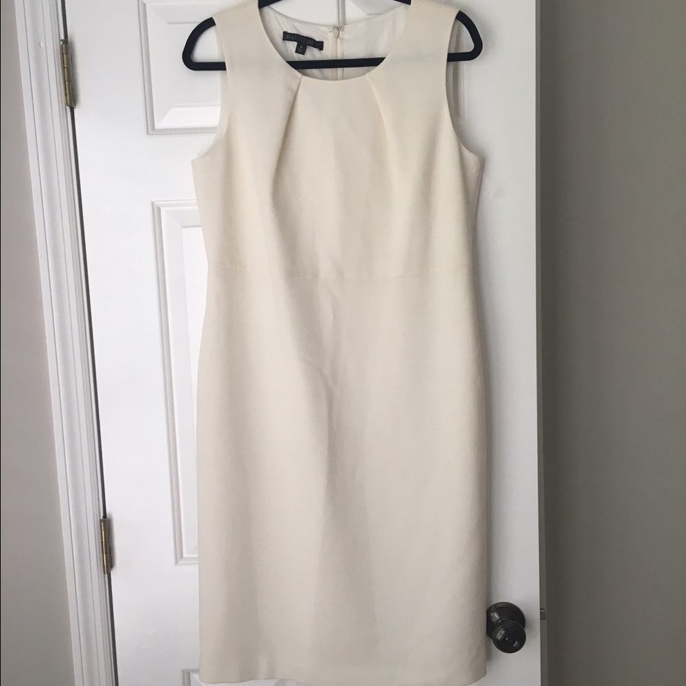 Lafayette 148 New York Crepe Wool Sheath