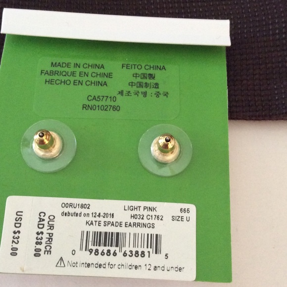 Kate spade stud earrings - Picture 3 of 4