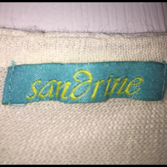 Super sexy see through off white  top. - Picture 3 of 4