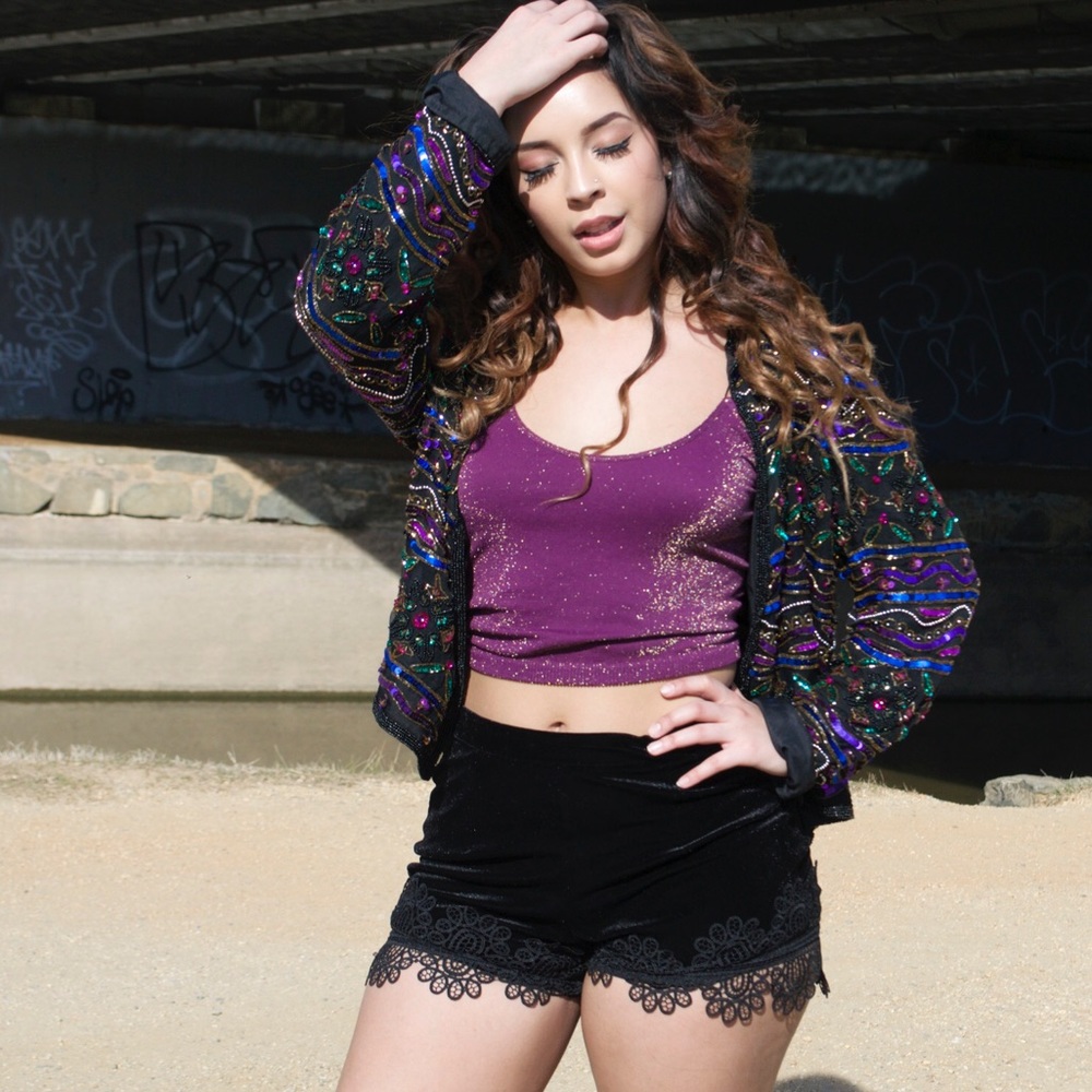 Sequin Jacket