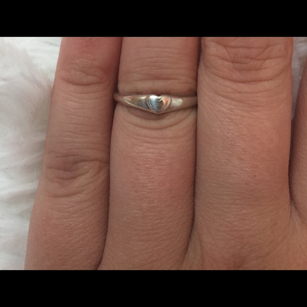 James Avery heart ring