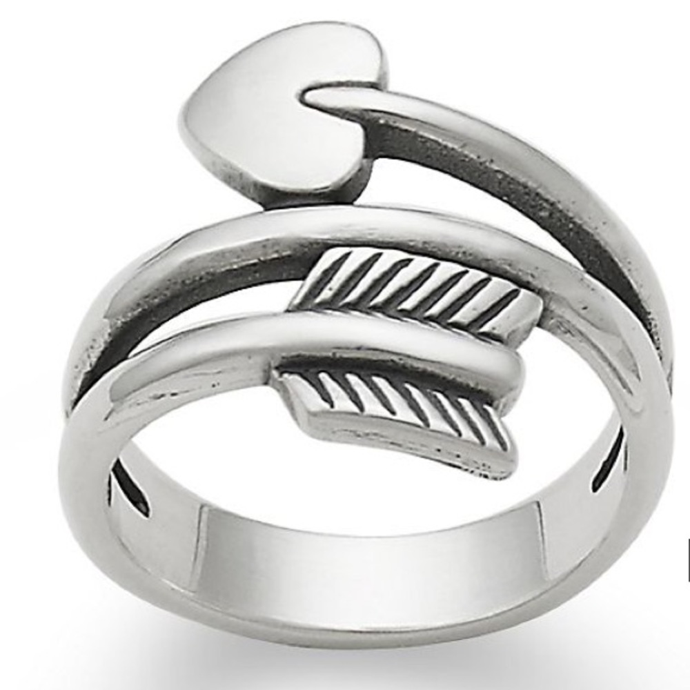 James Avery Arrow & Heart Ring