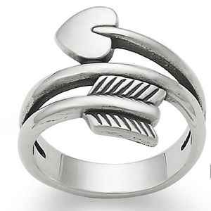 James Avery Arrow & Heart Ring