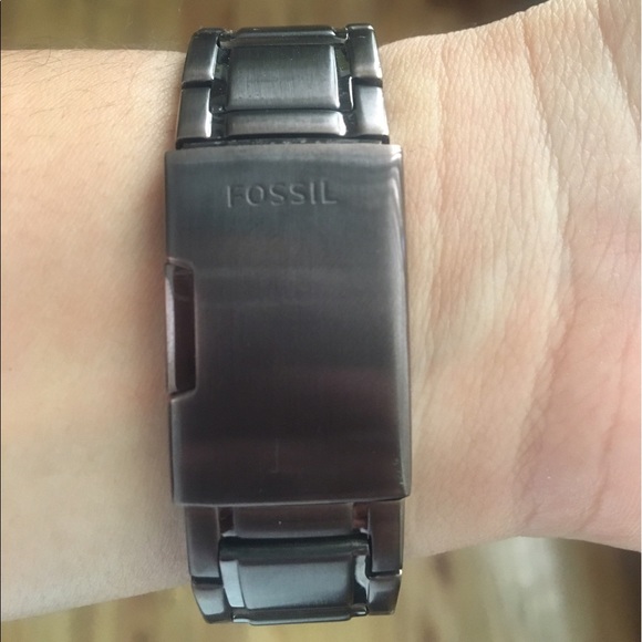 Fossil Brown Metallic Link Watch - Picture 3 of 4