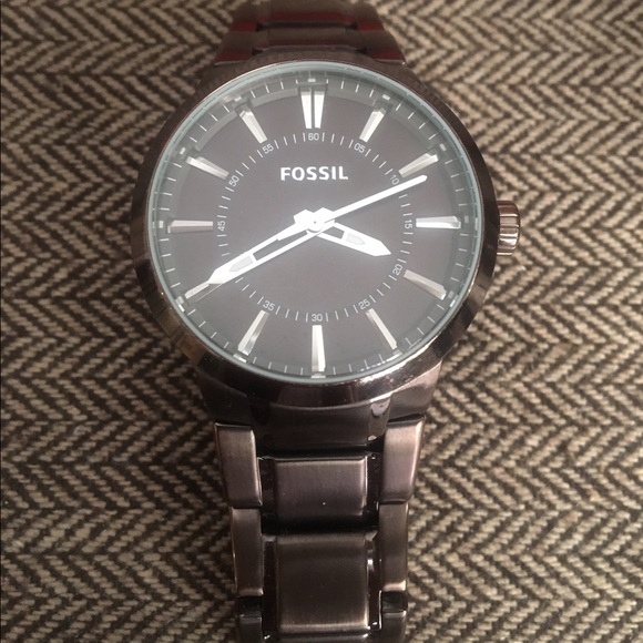 Fossil Brown Metallic Link Watch - Picture 4 of 4