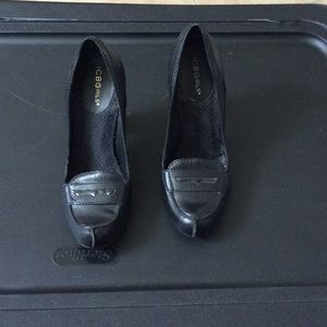 Black bcbg girls heels