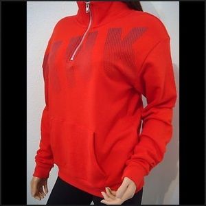 ❌SOLD❌VS PINK LIMITED EDITION RED PULLOVER