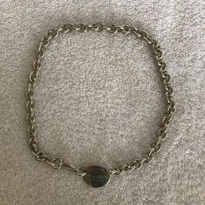 Tiffany link necklace