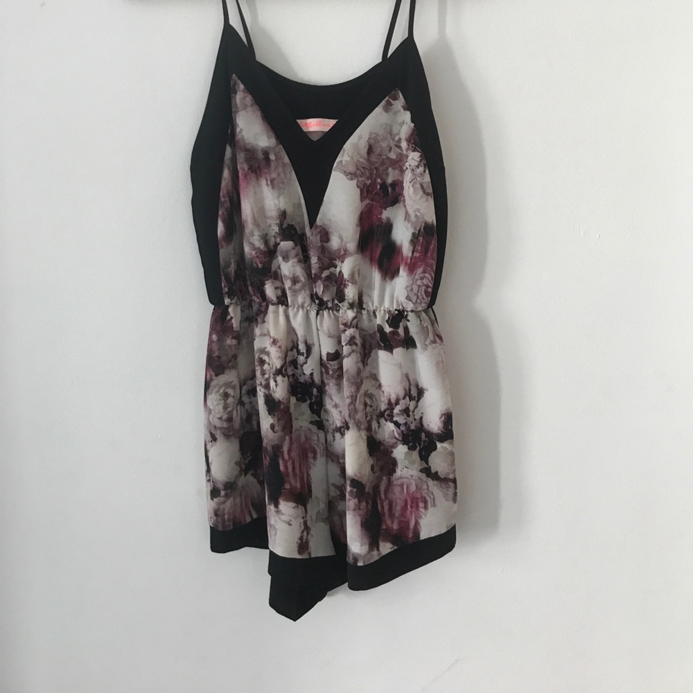 Revolve flower romper