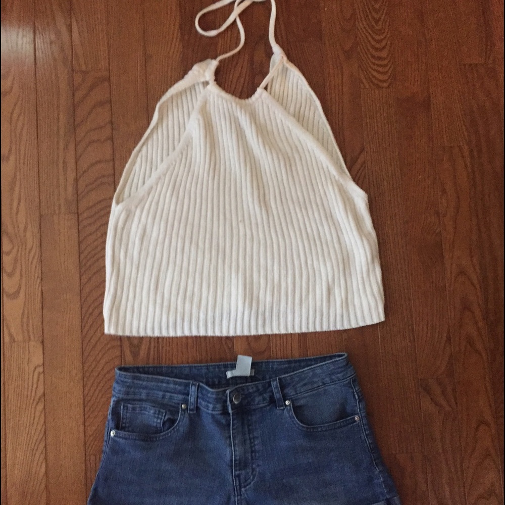 Sweater Crop Top