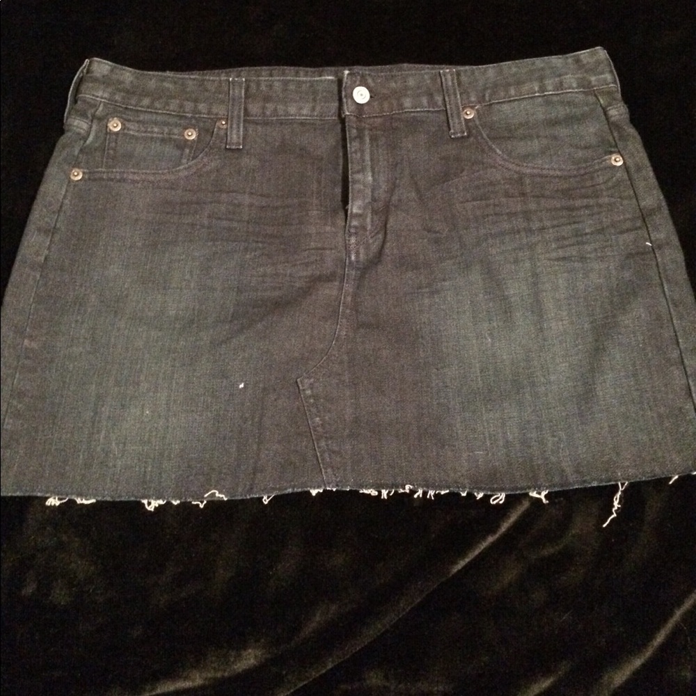 Levi's Jean Skirt - Dark Wash - size 12 - 14' long