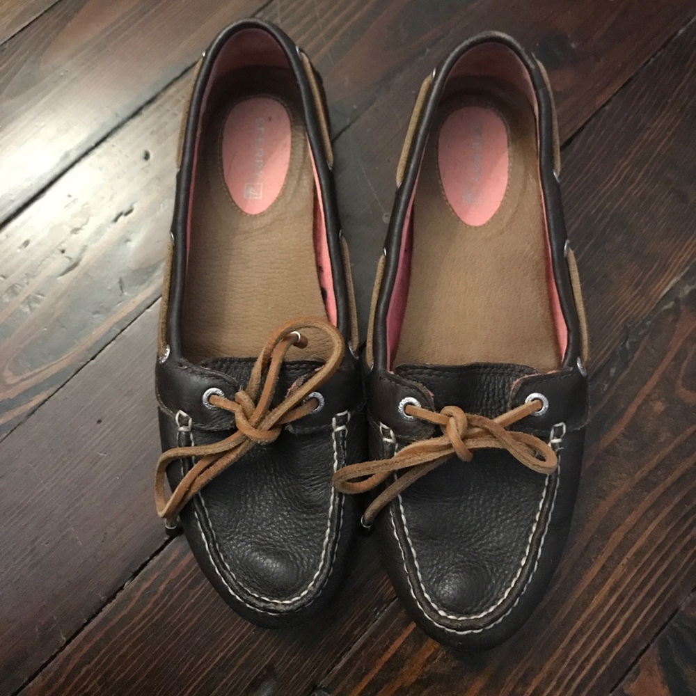 Sperry leather loafers