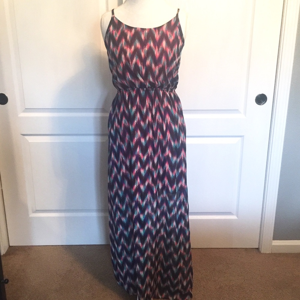 Self Esteem Multicolored Maxi Dress
