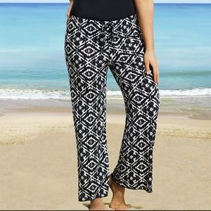 Aztec print pants