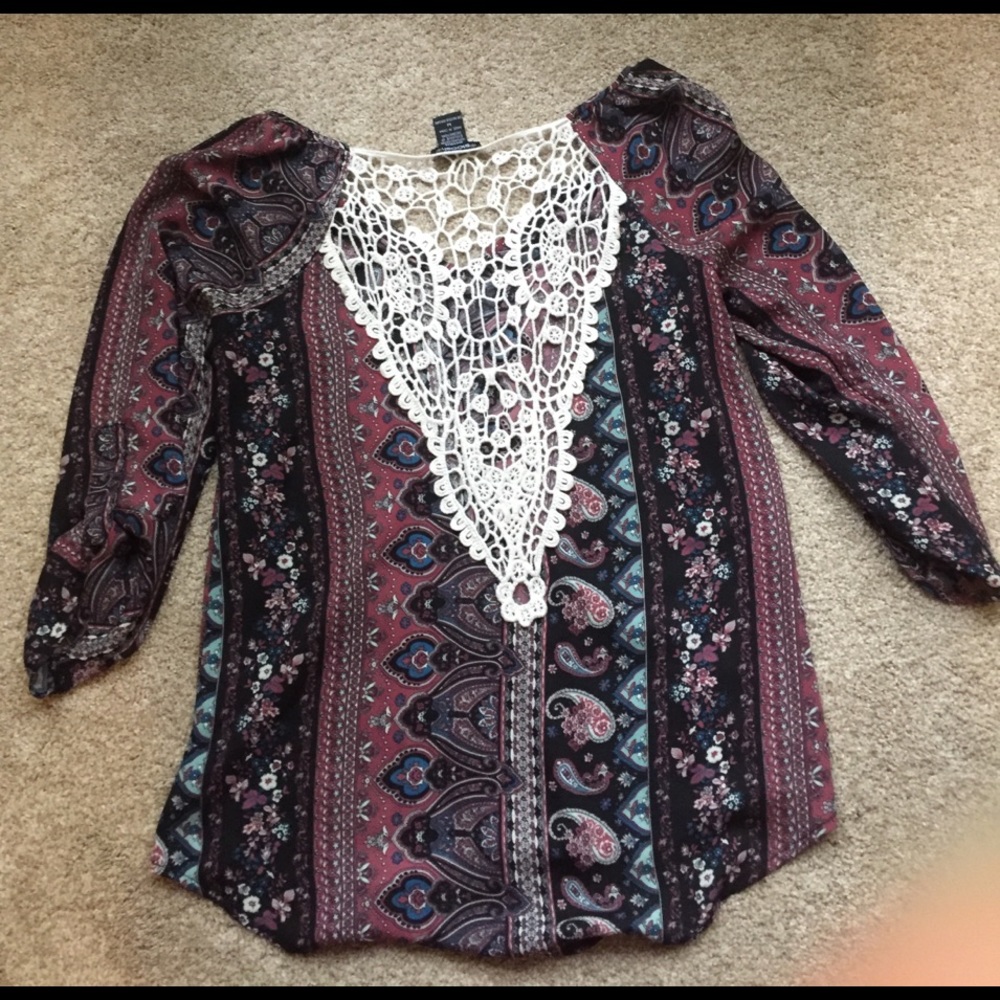 Cute bohemian blouse.