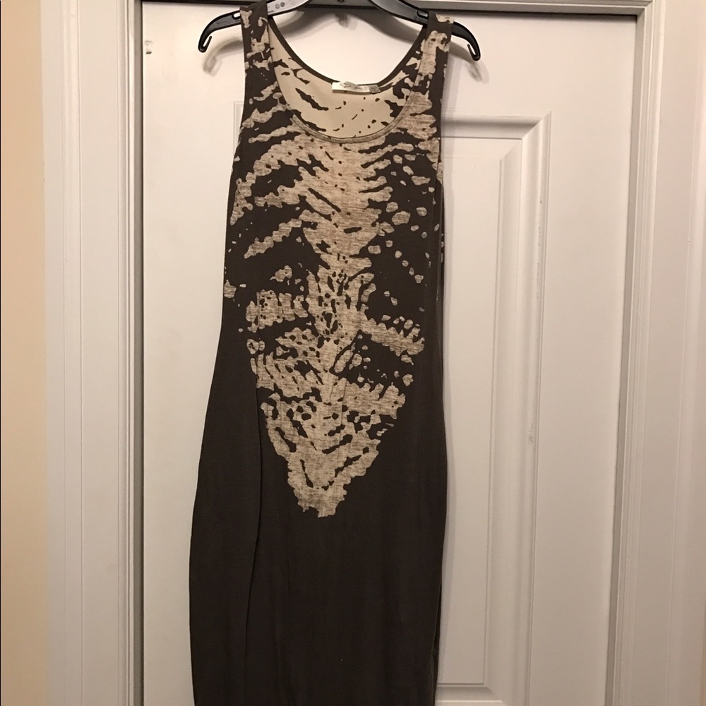 Lightweight summer knee length dress