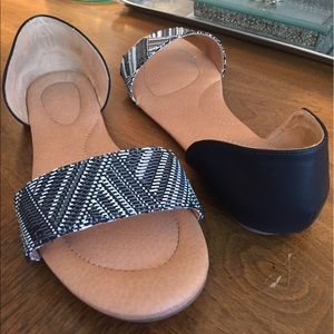 Lane Bryant two strap sandal