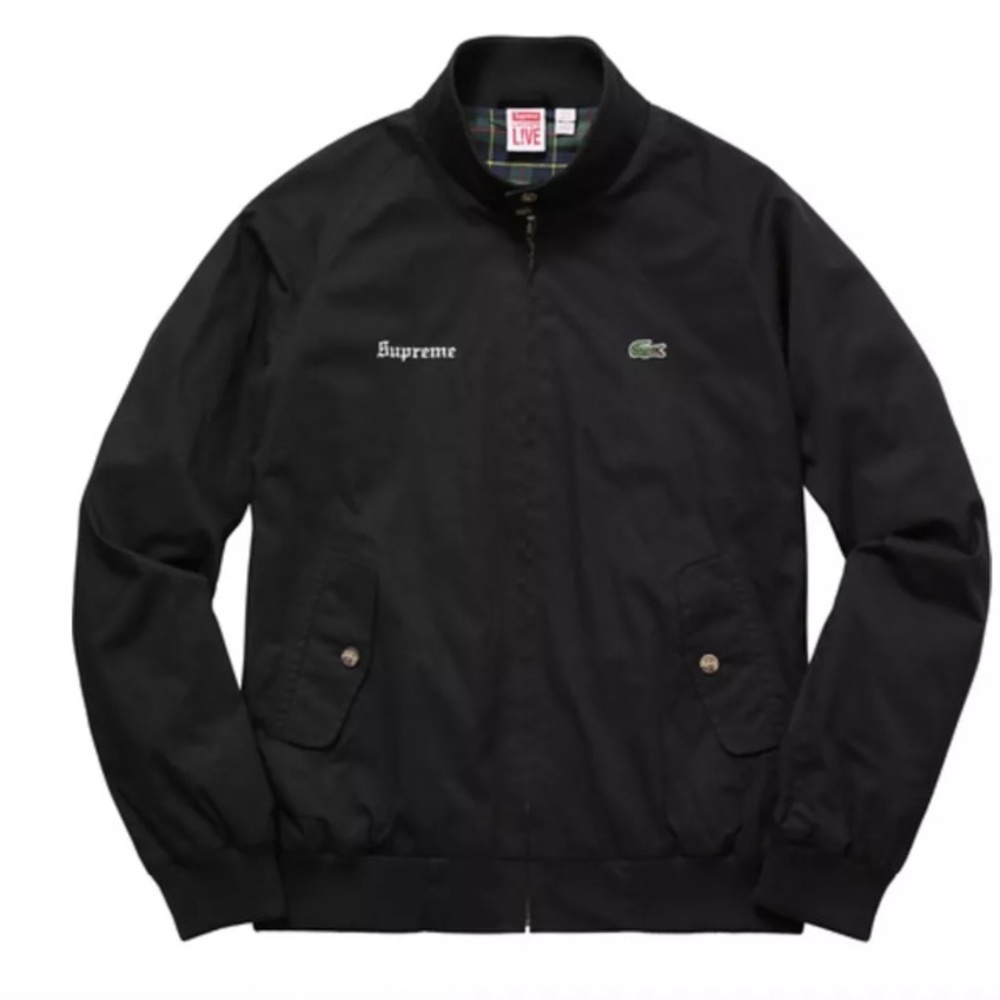 Supreme Lacoste Harrington jacket