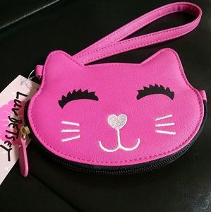 BETSEY JOHNSON KITTY COIN PURSE