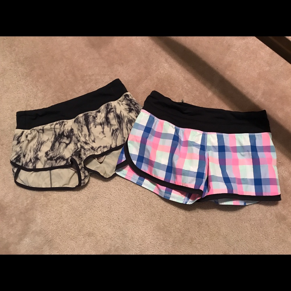 Lululemon shorts $25 each or $40 for both