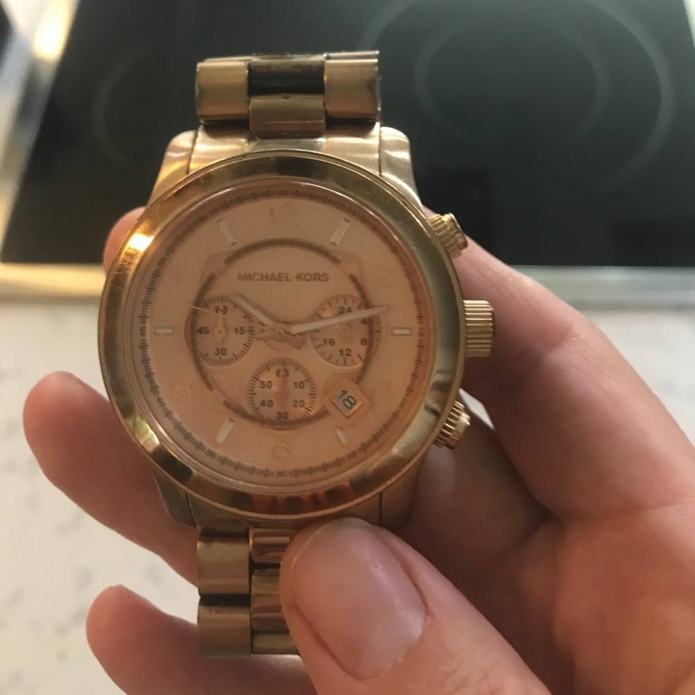 Rose Gold Michael Kors watch
