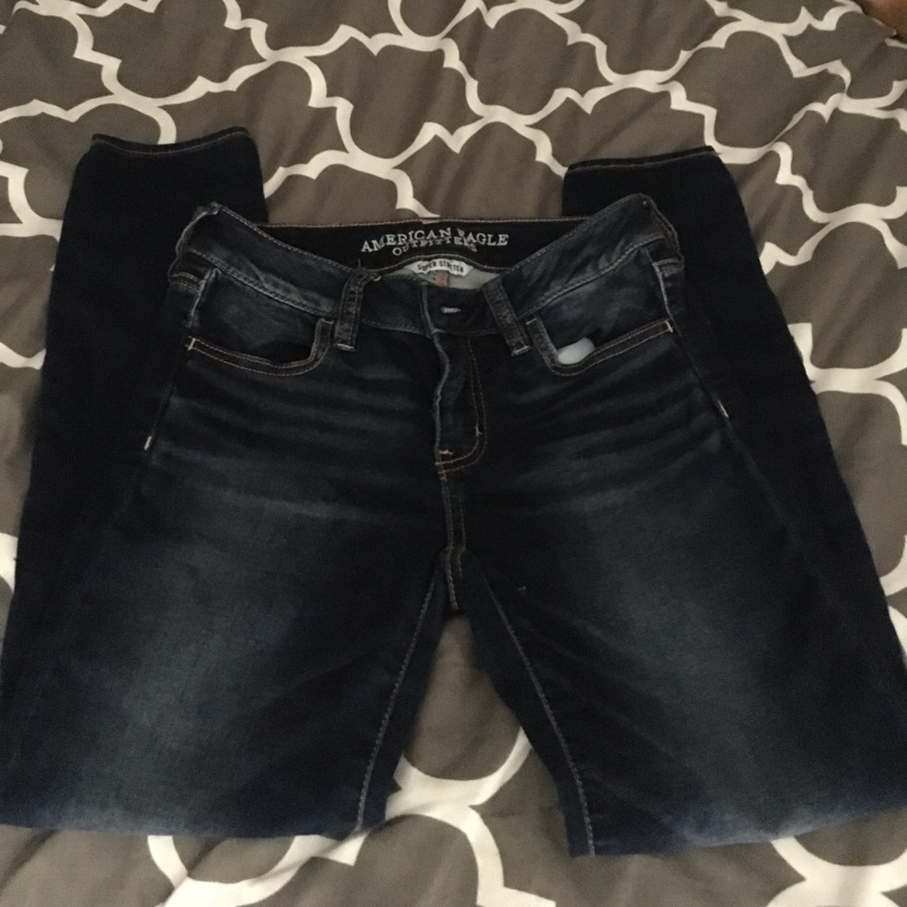 American Eagle super stretch jegging crop size 0
