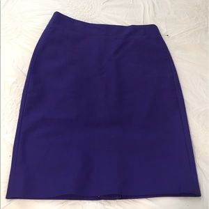 J.Crew purple No. 2 pencil skirt. Sz 4