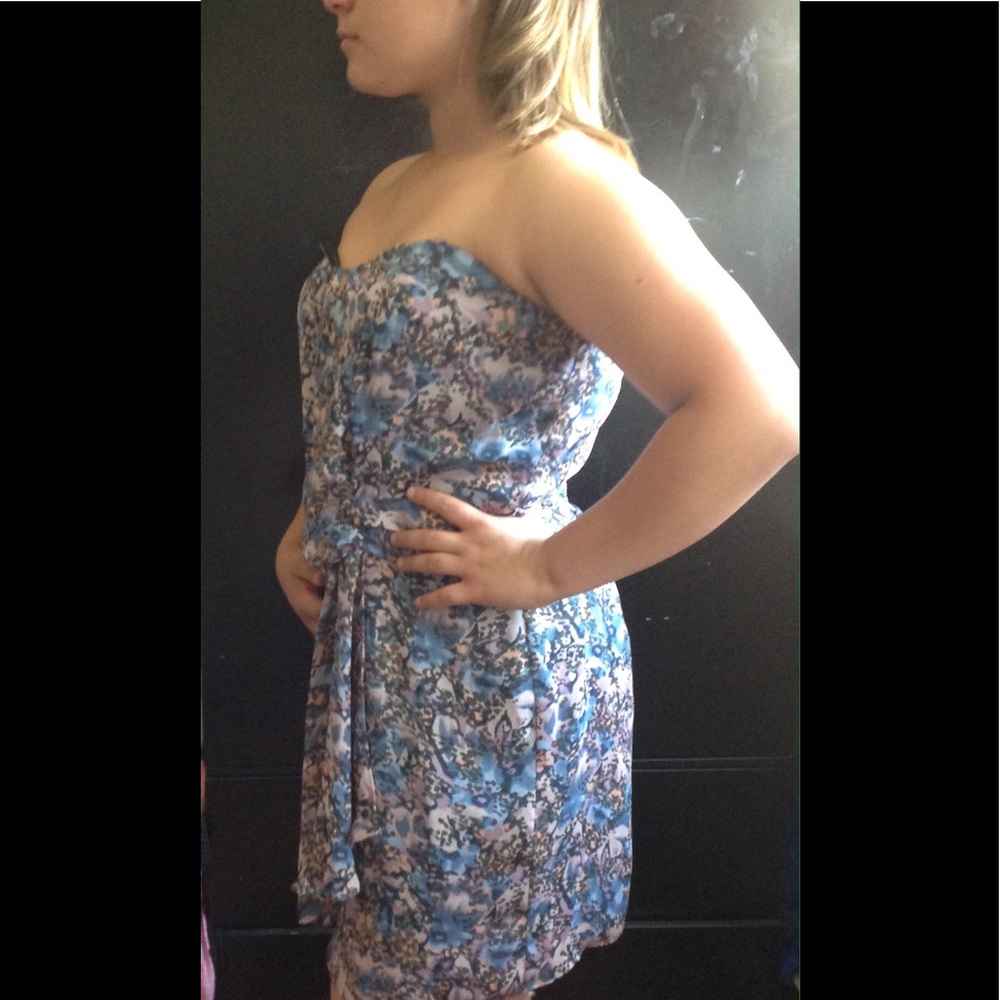 Strapless floral dress I ❤️ ronson brand