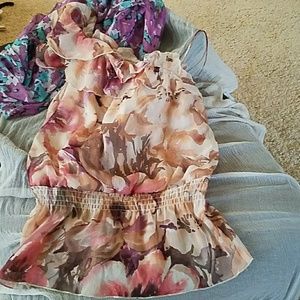 ***SOLD*** Floral One Shoulder Too