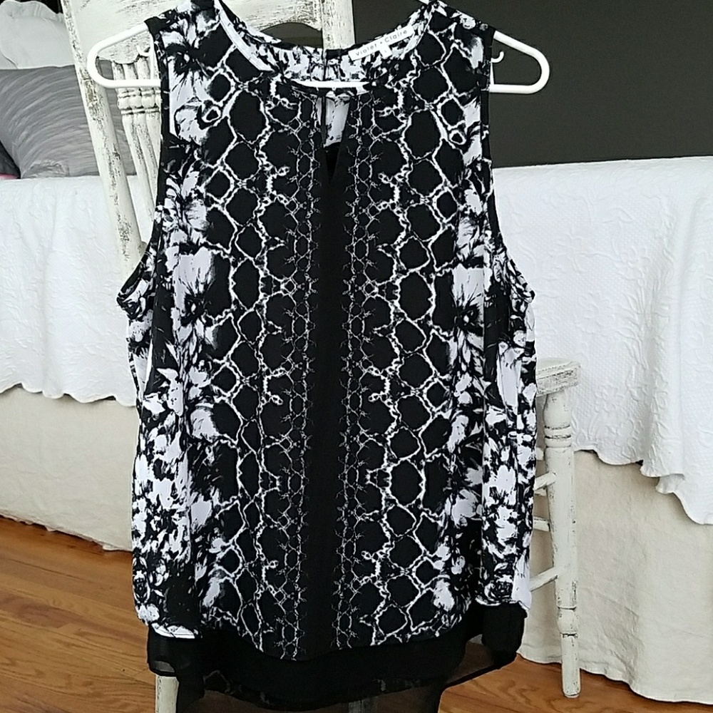 Violet + Claire tank top