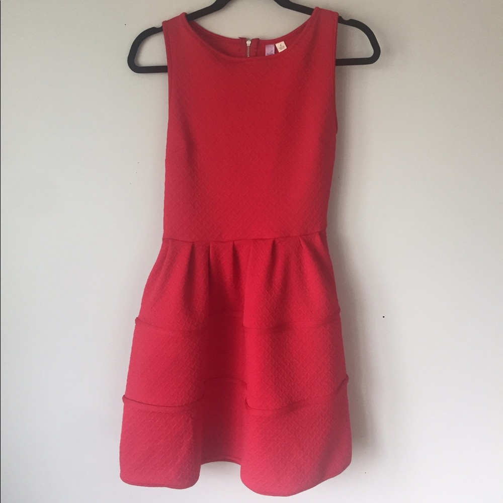 Red dress