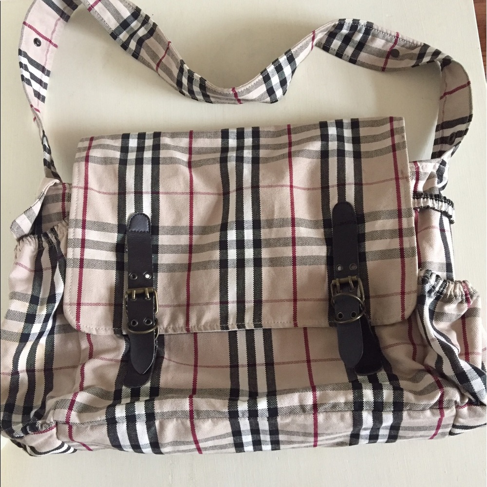 Authentic Burberry Diaper Bag