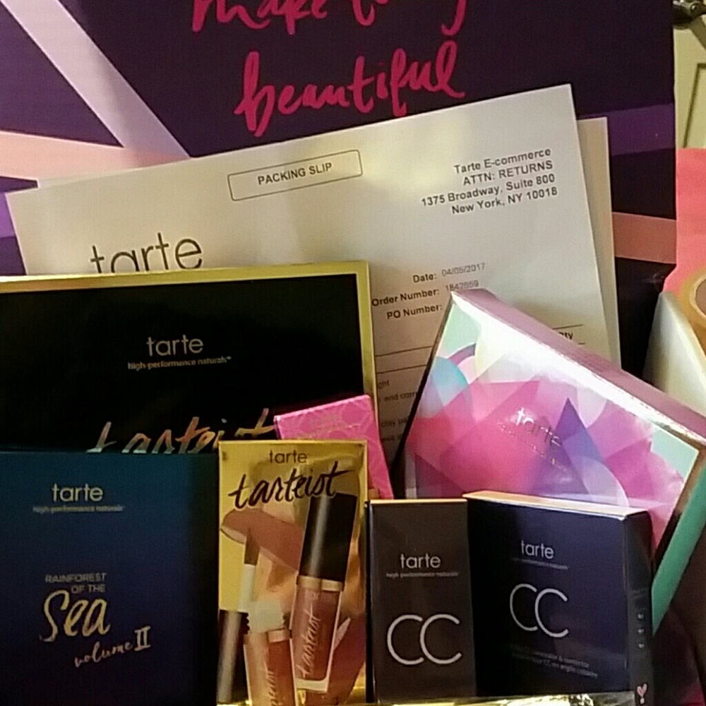 Tarte cc primer/concealer/corrector/dualendedbrush