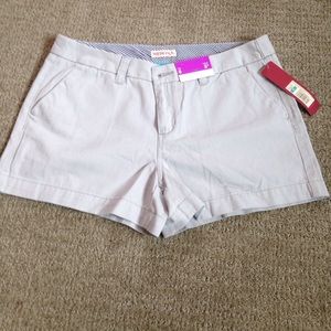 Merona dove grey shorts NWT