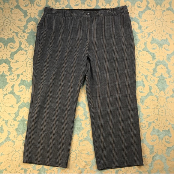Avenue Pants - Tweed Striped Dress Pants 🦋 33" Inseam