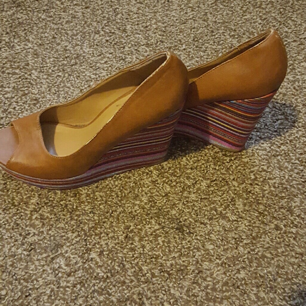 Colorful summer Wedges