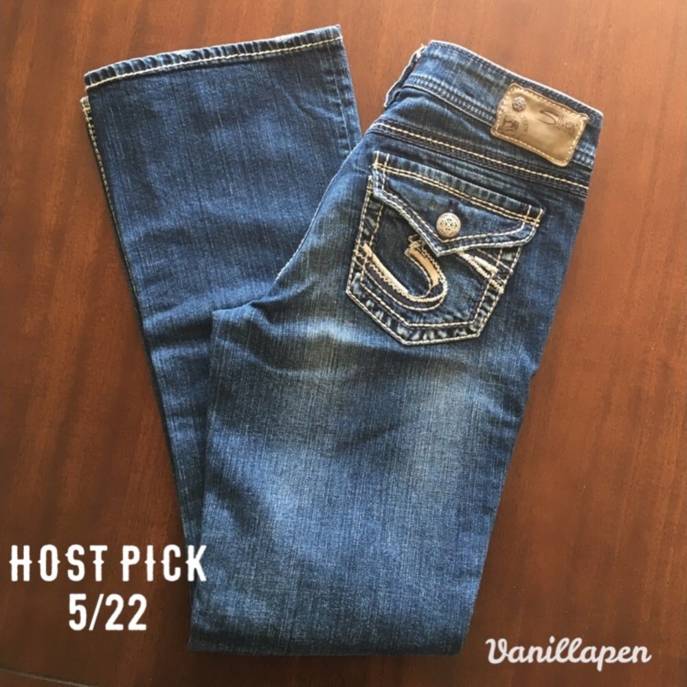 Silver Suki Surplus Boot Cut Jeans