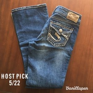 Silver Suki Surplus Boot Cut Jeans