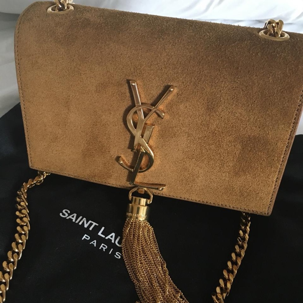 YSL Tan Cassandre Purse