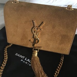 YSL Tan Cassandre Purse