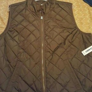 Old Navy olive colored vest