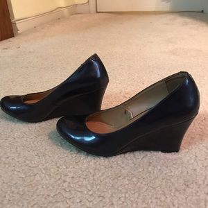 Dark blue heels