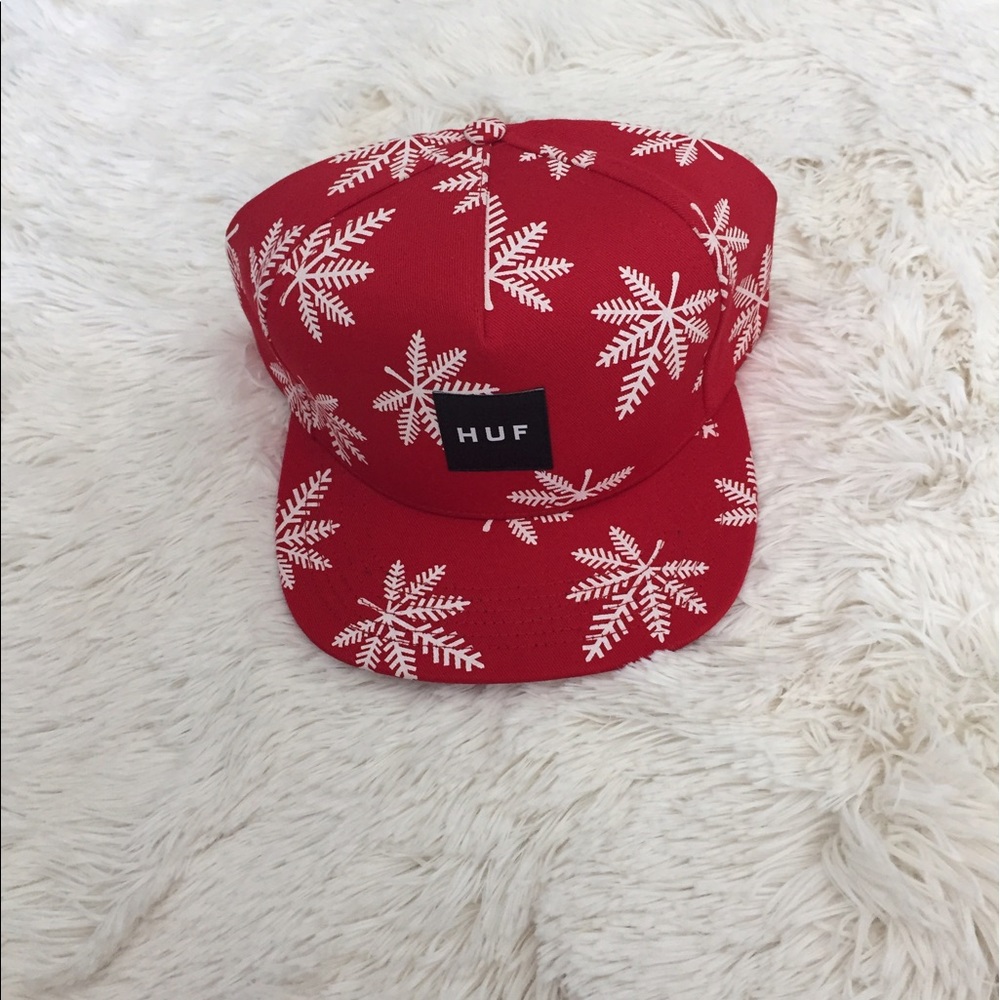 Red Huf snapback