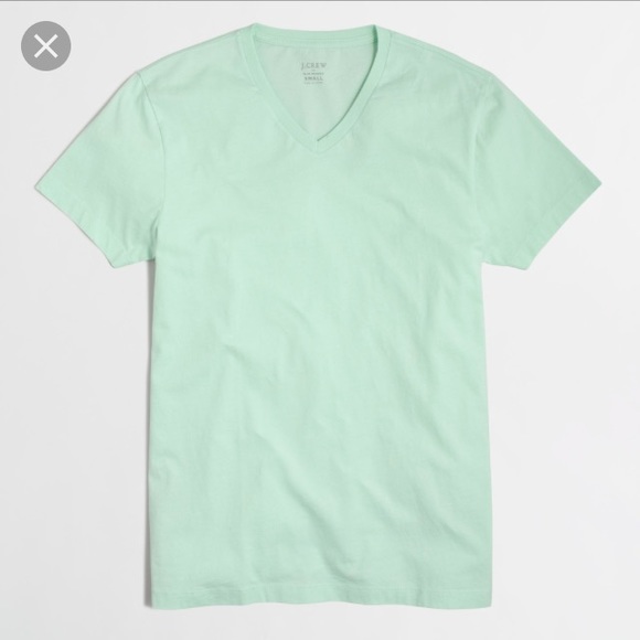 j crew slim washed v neck