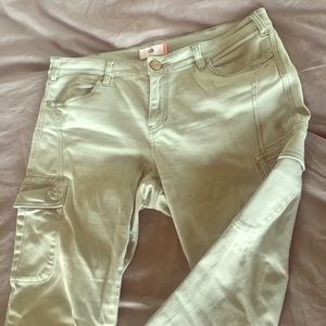 Cabi green cargo pants