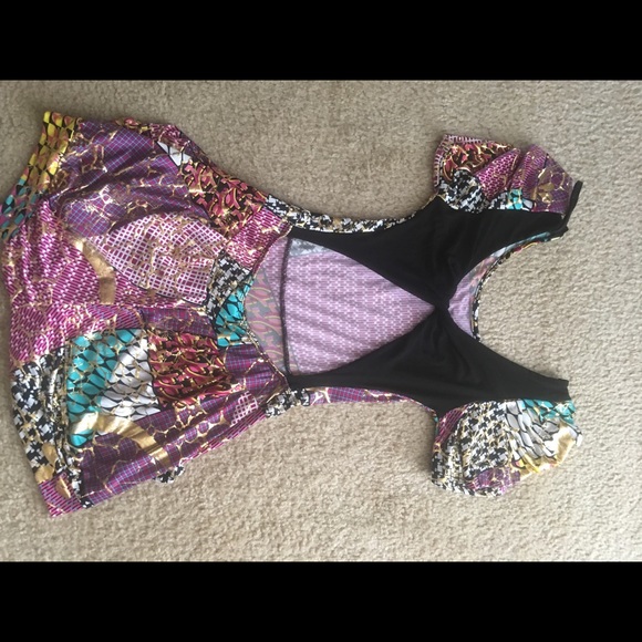 Multicolored romper - Picture 2 of 2